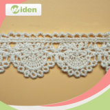 Customers Design Welcomed Embroidery Lace Ivory Chemical Lace Trim
