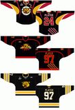 Quebec Major Jr Hockey League Moncton Wildcats Customized Hockey Jersey