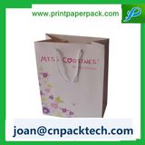 Vertical Stripe Paper Tote Bag