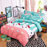 Microfiber Bedsheet Duvet Covers Bedding Set