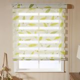 Patterned Zebra Jacquard Vision Blinds Roller Shade