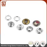 Custom Simple Round Metal Press Snap Jeans Button
