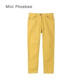 Cotton Wholesale Yellow Kids Pants for Boys and Girls Online