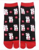 Lucky Cat Cuty 2- Toe Sock Tabi Sock