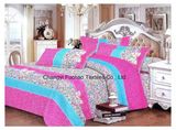 Polyester Microfiber Printed Bedding Set Used for Home