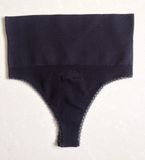 Seamless Lady Slim Thong Brief with Lace