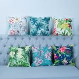 Digital Print Decorative Cushion/Pillow with Botanical&Floral Pattern (MX-21)