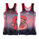 Custom Full Sublimation Printed Wrestling Singlet Wrestling Shirts with Low MOQ