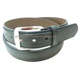 2016 New Arrival Embossing Pattern Fashion PU Leather Belt Men