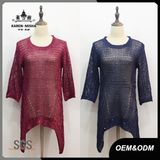 Women Red/Blue Fashion Sweater