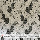 White Flower Lace Fabric for Sale (M1379)