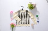 Girls Sweater with Houndstooth