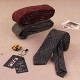 6cm Wool Tie Man Bz0001