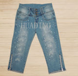 2016 New Fashion High Quality Summer Women's Middle Pants Jeans (Hdlj0060)