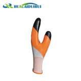 13G Nylon Shell Nitrile 3/4 Coated Gloves Finger Double Dipped