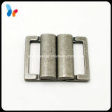 Antique Silver Metal Alloy Combined Buckle for Underwear