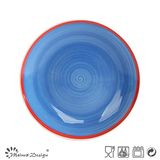 Nice Simple Hand Painting Salad Plate