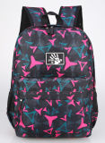 Pink X 1 School Students' Camouflage School Bag Leisure Double Shoulder Backpack Customization