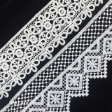 Fashion Embroidery Design Neck Cotton Guipure Crochet Lace Collar for Dress L165