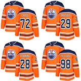 Edmonton Oilers Gregory Chase Leon Draisaitl Hockey Jerseys