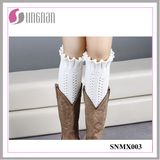 Winter Warm Bud-Shaped Leg Warmers Knitting Wool Sleeves Socks