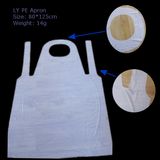 Ly Disposable Plastic White PE Apron