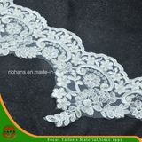 Embroidery Lace on Organza with Beads & Sequins (HD-040)