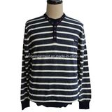 Men Knitted V Neck Buttons Long Sleeve Casual Sweater (M15-030)