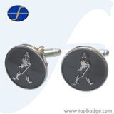 Fashion Personalisable Engravable Cheap Simple Metal Men Cufflink