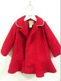 Autumn Children Girl Coat Woolen Sweater