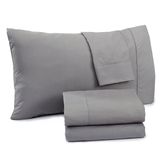 Microfiber Fitted Bed Sheet Double Brushed Bedding Set