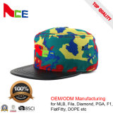 Ace Brand High Quality Custom Flat Brim High Crown Snapback Caps