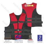 High Quality Neoprene Life Jacket with Ykk Zipper for Men