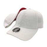 Wholesale White 3D Embroidery Baseball Cap Golf Hat