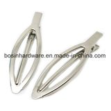 Tree Shape Metal Oval Hair Clip