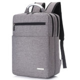 Grey Polyester 15 Inch Tote Business Message Briefcase Laptop Backpack Bag