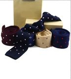 Men's Fashionable 100% Polyester Knitted Necktie