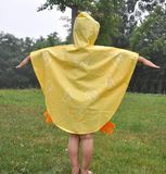 Light Weight Breathable Rain Poncho Plastic Kids Raincoat