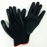 13G Polyester Gloves Latex Coated Gloves Safety Work Gloves