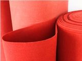 Hot Sale 100% Polyseter Velour Exhibition Carpet, Red Carpet