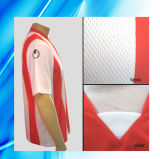 100% Polyester Man's Short Sleeve Soccer Jersey