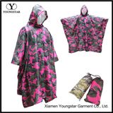 Multifunction Military Camouflage Waterproof Rain Poncho for Adults