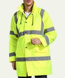 OEM Reflective Stripes Work Wear/Traffic safety Jacket with Hood /Winter safety Jacket