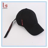 Promotional Long Adjustable Strap Cotton Blank Sport Peak Baseball Cap