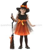 Custom Hot Sale Halloween Witch Cosplay Costume Set