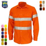 Anti-Shrink Anti-UV 3m Reflective High Visibility Work Shirt