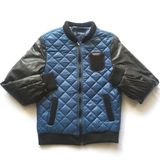 Custom Diamond Quilting Men's Jacket for Winter