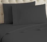 350tc 100% Cotton Sheet Set, Soft Sateen Weave, Queen Sheets, Deep Pockets, Hotel Collection, Luxury Bedding, Super Sale 100% Cotton Queen Bedding