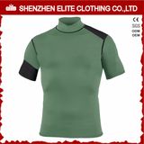 Unique Design Olive Green MMA Rash Guard for Men (ELTRGI-8)