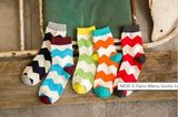 New Design Candy Color Cute Dress Crew Socks